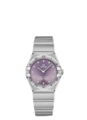 [131.10.28.60.60.002 (aka: 13110286060002)] Constellation Manhattan 28 Quartz Stainless Steel / Purple