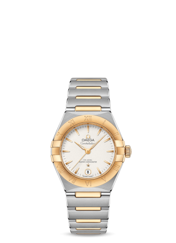 [131.20.29.20.02.002 (aka: 13120292002002)] Constellation Manhattan 29 Co-Axial Master Chronometer Stainless Steel / Yellow Gold / Silver