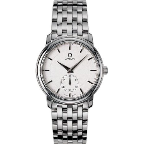 [4520.21.00] De Ville Prestige Small Seconds 34.4 Stainless Steel / Silver / Bracelet