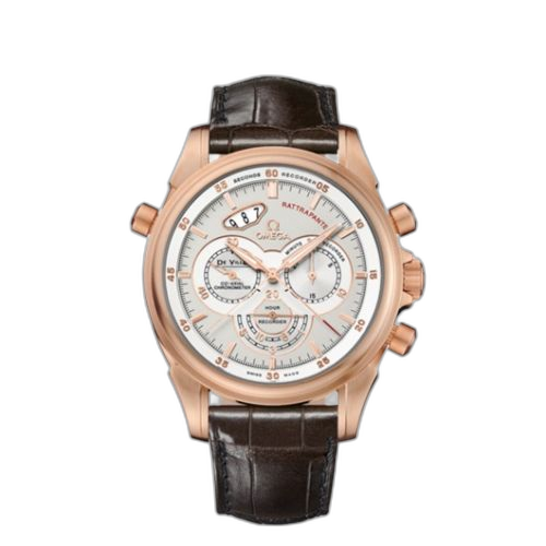 [422.53.44.51.02.002 (aka: 42253445102002)] De Ville Co-Axial 44 Chronoscope Rattrapante II Red Gold / Silver