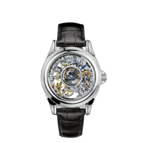 [5945.30.31 (aka: 59453031)] De Ville Tourbillon Platinum / Skeleton