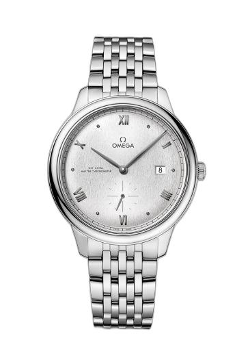 [434.10.41.20.02.001 (aka: 43410412002001)] De Ville Small Seconds Master Chronometer Stainless Steel / Silver / Bracelet