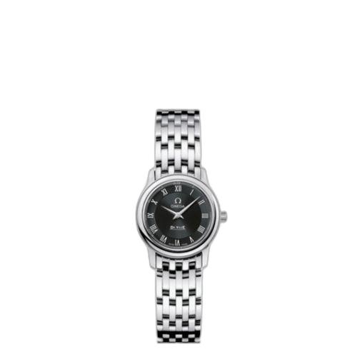 [4570.52.00 (aka: 45705200)] De Ville Prestige Quartz 22 Stainless Steel / Black / Bracelet