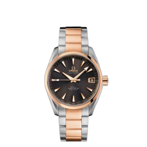 [231.20.39.21.06.001 (aka: 23120392106001)] Seamaster Aqua Terra 150M Co-Axial 38.5 Stainless Steel / Red Gold / Grey / Bracelet