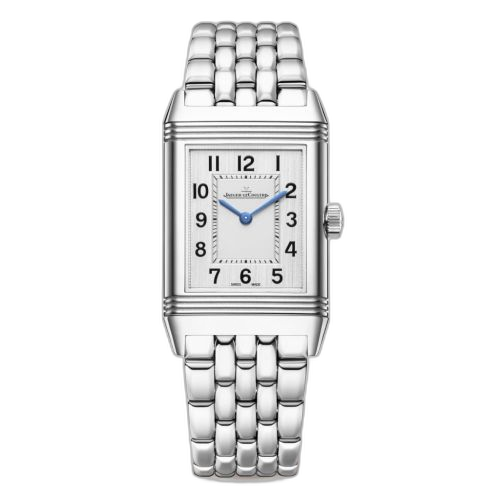 [2518140] Reverso Classic Medium Thin Quartz Stainless Steel / Silver / Bracelet