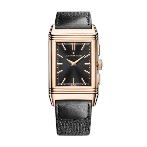 [389257J (aka: Q389257J)] Reverso Tribute Chronograph Pink Gold / Black