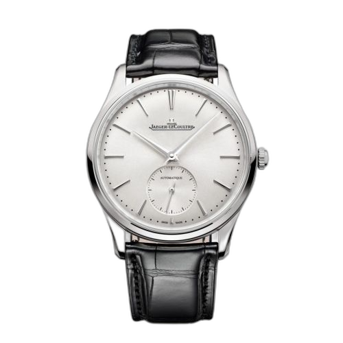 [1218420 (aka: Q1218420)] Master Ultra Thin Small Seconds Stainless Steel / Silver / Alligator