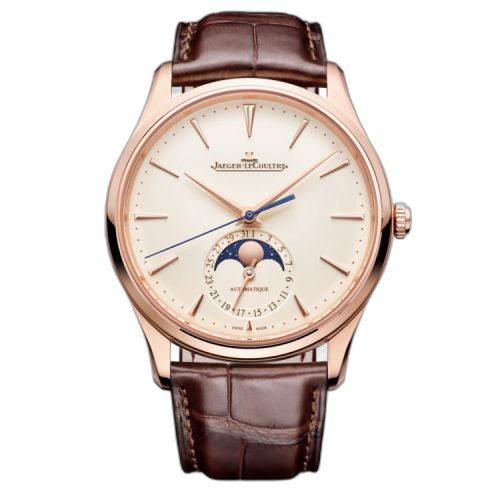 [1362510] Master Ultra Thin Moon Pink Gold / Eggshell / Alligator