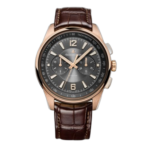 [9022450 (aka: Q9022450)] Polaris Chronograph Pink Gold / Grey / Alligator