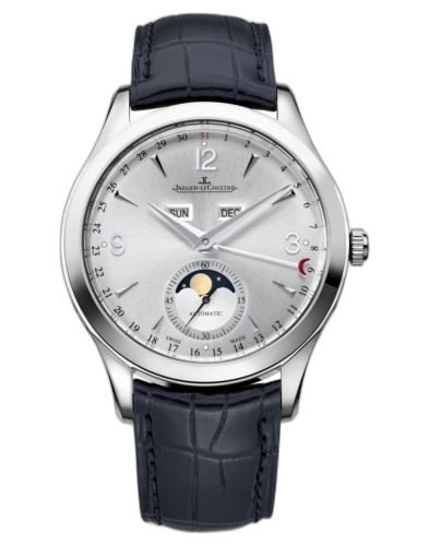 [1558420 (aka: Q1558420)] Master Calendar Stainless Steel / Silver / Alligator