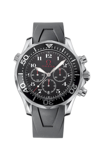 [2894.51.91 (aka: 28945191)] Seamaster Diver 300M Automatic 41.5 Chronograph Stainless Steel / Black / Rubber / Olympic Collection