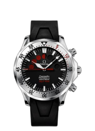 [2895.50.91] Seamaster Diver 300M Automatic 41.5 Apnea Stainless Steel / Silver / Rubber