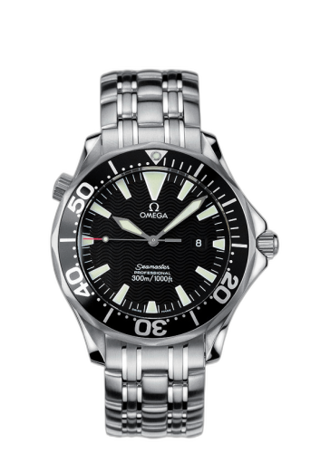 [2064.50.00 (aka: 20645000)] Seamaster Diver 300M Quartz 41 Stainless Steel / Black / Bracelet