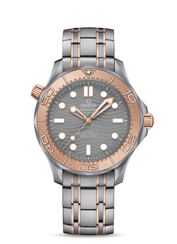 [210.60.42.20.99.001 (aka: 21060422099001)] Seamaster Diver 300M Master Co-Axial 42 Titanium / Tantalum / Sedna Gold / Grey / Bracelet