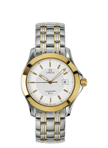 [2311.21.00] Seamaster 120M Quartz 41 Stainless Steel / Yellow Gold / White / Bracelet