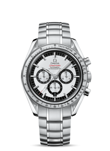 [3506.31.00 (aka: 35063100)] Speedmaster Michael Schumacher Stainless Steel / Silver / Bracelet / The Legend Silver