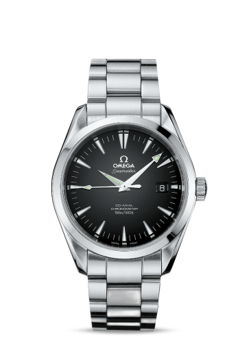 [2503.50.00] Seamaster Aqua Terra 150M Co-Axial 39.2 Stainless Steel / Black / Bracelet