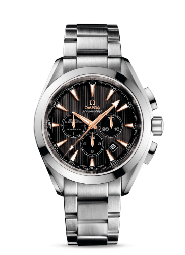 [231.50.44.50.01.001 (aka: 23150445001001)] Seamaster Aqua Terra 150M Co-Axial 44 Chronograph White Gold / Black / Bracelet