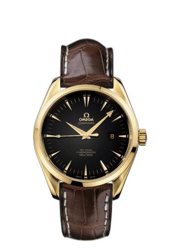 [2602.50.37] Seamaster Aqua Terra 150M Co-Axial 42.2 Yellow Gold / Black