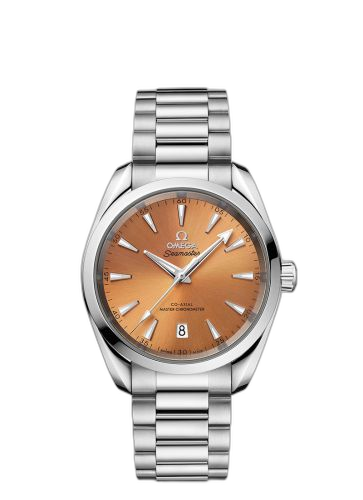 [220.10.38.20.12.001] Seamaster Aqua Terra 150M Shades Master Chronometer 38 Stainless Steel / Saffron / Bracelet