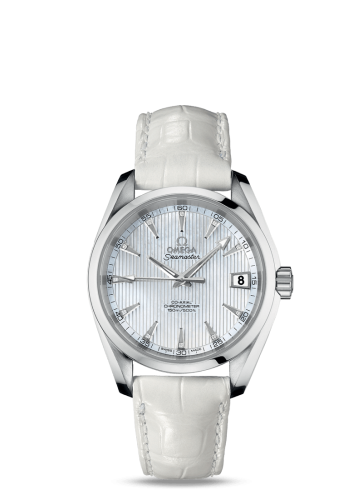 [231.13.39.21.55.001 (aka: 23113392155001)] Seamaster Aqua Terra 150M Co-Axial 38.5 Stainless Steel / MOP