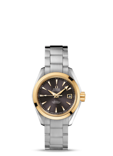 [231.20.30.20.06.004 (aka: 23120302006004)] Seamaster Aqua Terra 150M Co-Axial 30 Stainless Steel / Yellow Gold / Grey / Bracelet