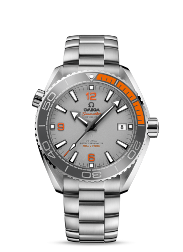 [215.90.44.21.99.001 (aka: 21590442199001)] Seamaster Planet Ocean 600M Co-Axial 43.5 Master Chronometer Titanium / Grey / Bracelet