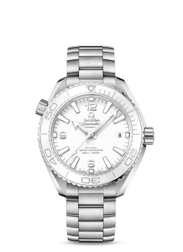 [215.30.40.20.04.001 (aka: 21530402004001)] Seamaster Planet Ocean 600M Co-Axial 39.5 Master Chronometer Stainless Steel / White / Bracelet