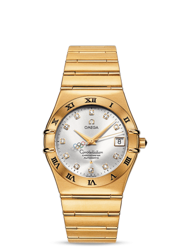 [111.50.36.10.52.001] Constellation Co-Axial 35.5 Yellow Gold / Silver / Olympic Beijing 2008