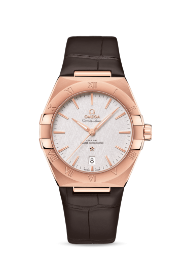 [131.53.39.20.02.001 (aka: 13153392002001)] Constellation Master Chronometer 39 Sedna / Silver / Alligator