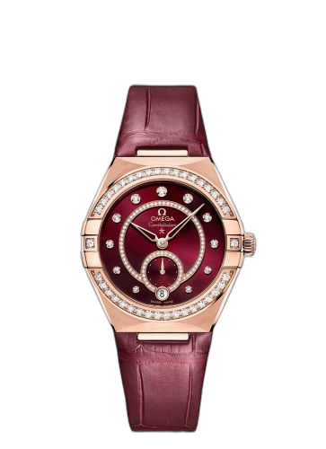 [131.58.34.20.61.001] Constellation Master Chronometer Small Seconds 34 Sedna Gold / Diamond / Black