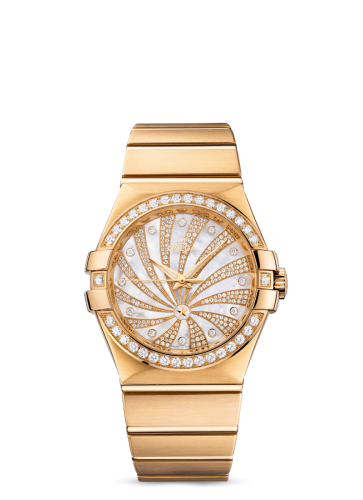 [123.55.35.20.55.001 (aka: 12355352055001)] Constellation Co-axial 35 Yellow Gold / Diamond / Diamond Supernova