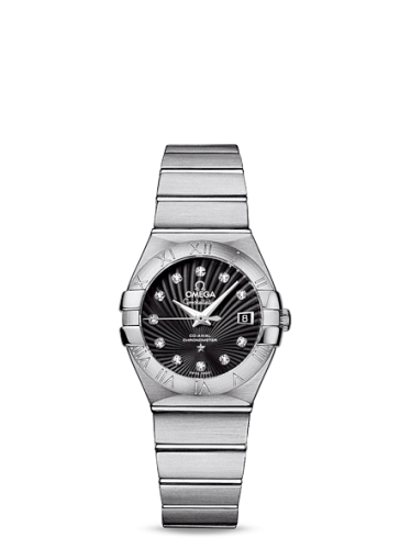 [123.10.27.20.51.001 (aka: 12310272051001)] Constellation Co-Axial 27 Brushed Stainless Steel / Black Supernova