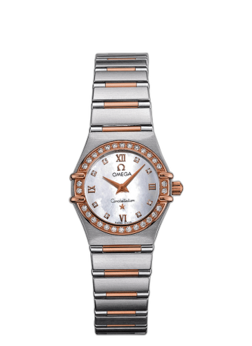 [1360.76.00] Constellation Quartz 22.5 Stainless Steel / Red Gold / Diamond / MOP