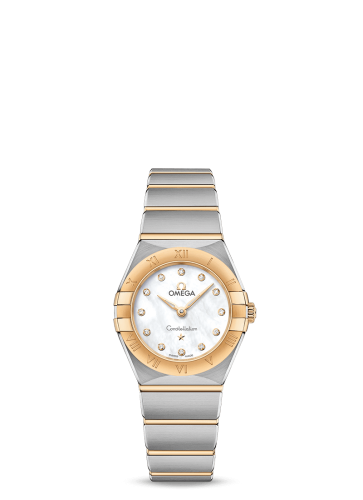 [131.20.25.60.55.002 (aka: 13120256055002)] Constellation Manhattan 25 Quartz Stainless Steel / Yellow Gold / MOP