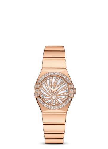 [123.55.24.60.55.013 (aka: 12355246055013)] Constellation Quartz 24 Polished Red Gold / Supernova / Snow