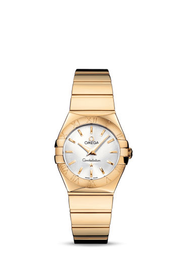 [123.50.27.60.02.004 (aka: 12350276002004)] Constellation Quartz 27 Polished Yellow Gold / Silver