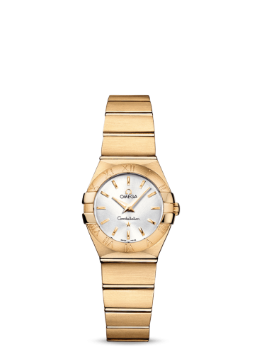 [123.50.24.60.02.002 (aka: 12350246002002)] Constellation Quartz 24 Brushed Yellow Gold / Silver