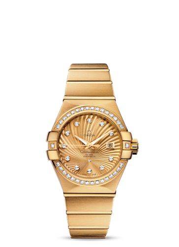 [123.55.31.20.58.001 (aka: 12355312058001)] Constellation Co-Axial 31 Yellow Gold / Diamond / Champagne Supernova