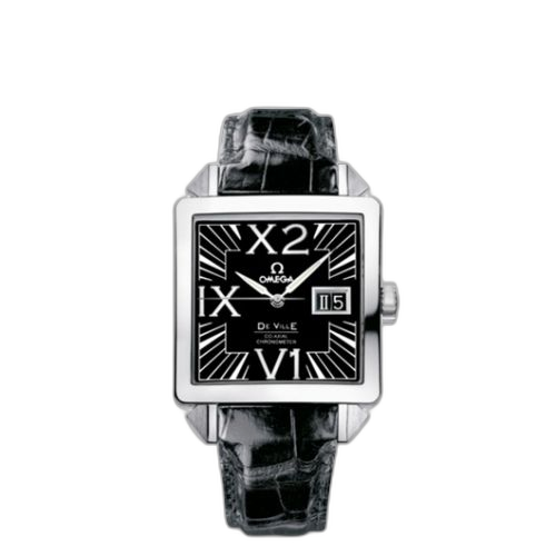 [7813.50.31 (aka: 78135031)] De Ville X2 Co-Axial 35 Big Date Co-Axial Stainless Steel / Black