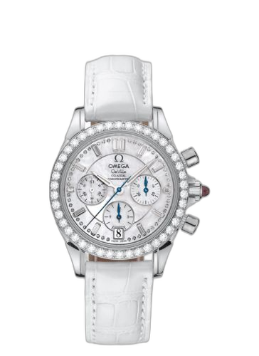 [4874.75.36] De Ville Co-Axial 35 Chronograph Stainless Steel - Diamond / MOP