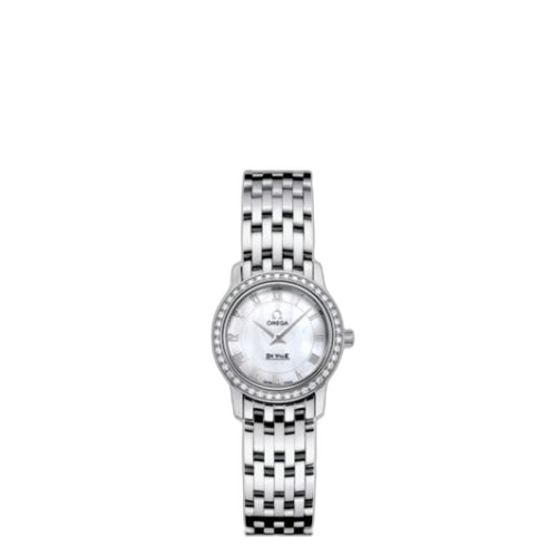 [4575.71.00 (aka: 45757100)] De Ville Prestige Quartz 22 Stainless Steel / Diamond / MOP / Bracelet