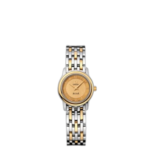 [4370.12.00 (aka: 43701200)] De Ville Prestige Quartz 22 Stainless Steel / Champagne / Bracelet