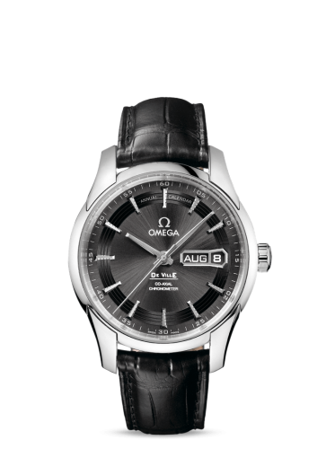 [431.33.41.22.06.001 (aka: 43133412206001)] De Ville Hour Vision Co-Axial Annual Calendar Stainless Steel / Slate