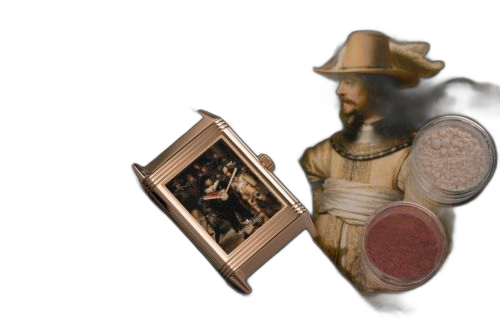 [37325EN (aka: Rembrandt, Nightwatch, JLQ37325EN)] Reverso Nachtwacht