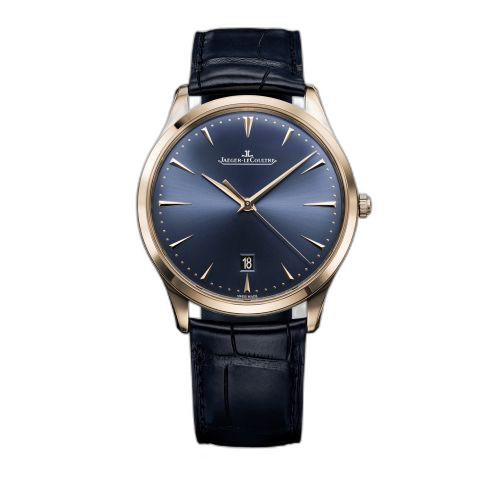 [128258S] Master Ultra Thin Date Red Gold / Bucherer Blue