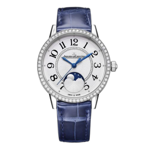 [3578430 (aka: q3578430)] Rendez-Vous Moon Medium Stainless Steel - Diamond / Silver