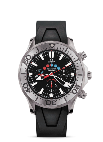 [2969.52.91 (aka: 29695291)] Seamaster Diver 300M Automatic 44 Racing Chronometer Titanium / Black / Rubber