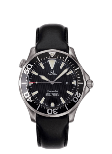 [2964.50.91] Seamaster Diver 300M Quartz 41 Stainless Steel / Black / Rubber