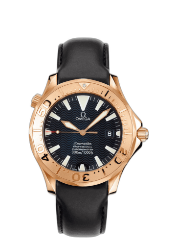 [2636.50.91] Seamaster Diver 300M Automatic 41 Red Gold / Black / Rubber